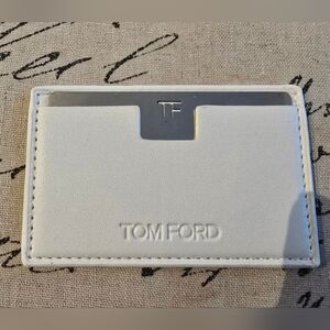 Tom Ford White Card/Mirror Holder